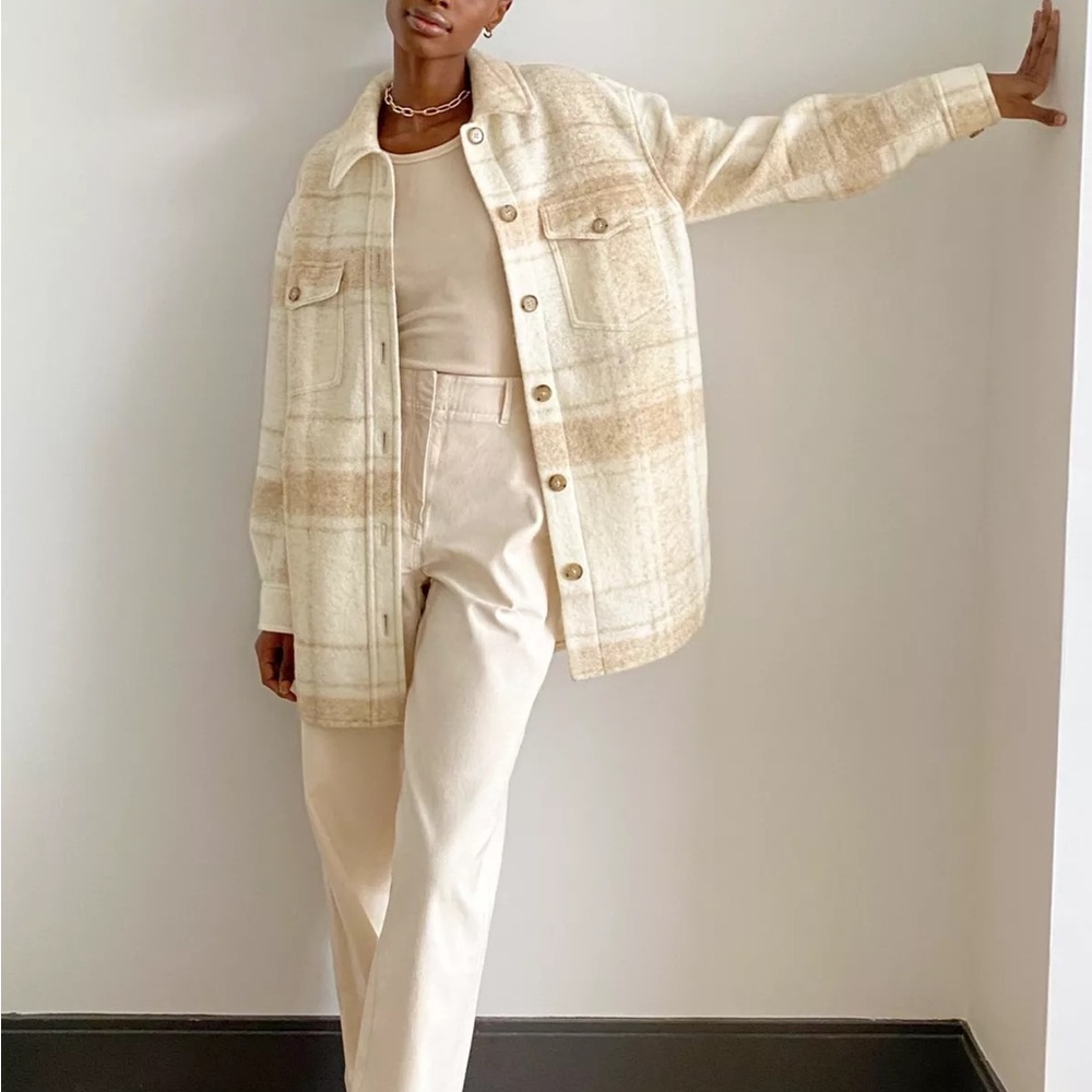 Aritzia Wilfred Free Ganna Shirt jacket